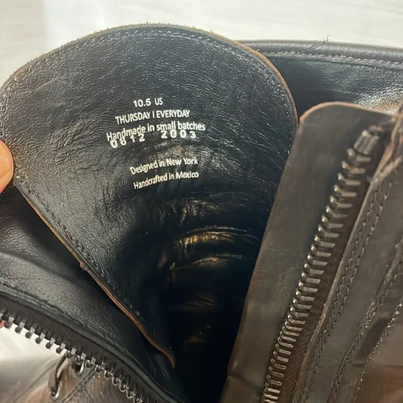 THURSDAY BOOT COMPANY REBEL. 10.5
Excellent condition-color black coffee - Picture 9 of 10